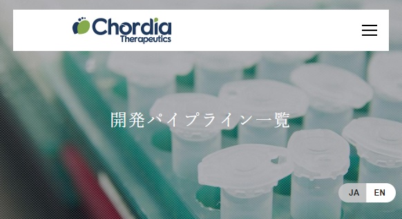 Chordia Therapeutics(190A)IPOの上場データ